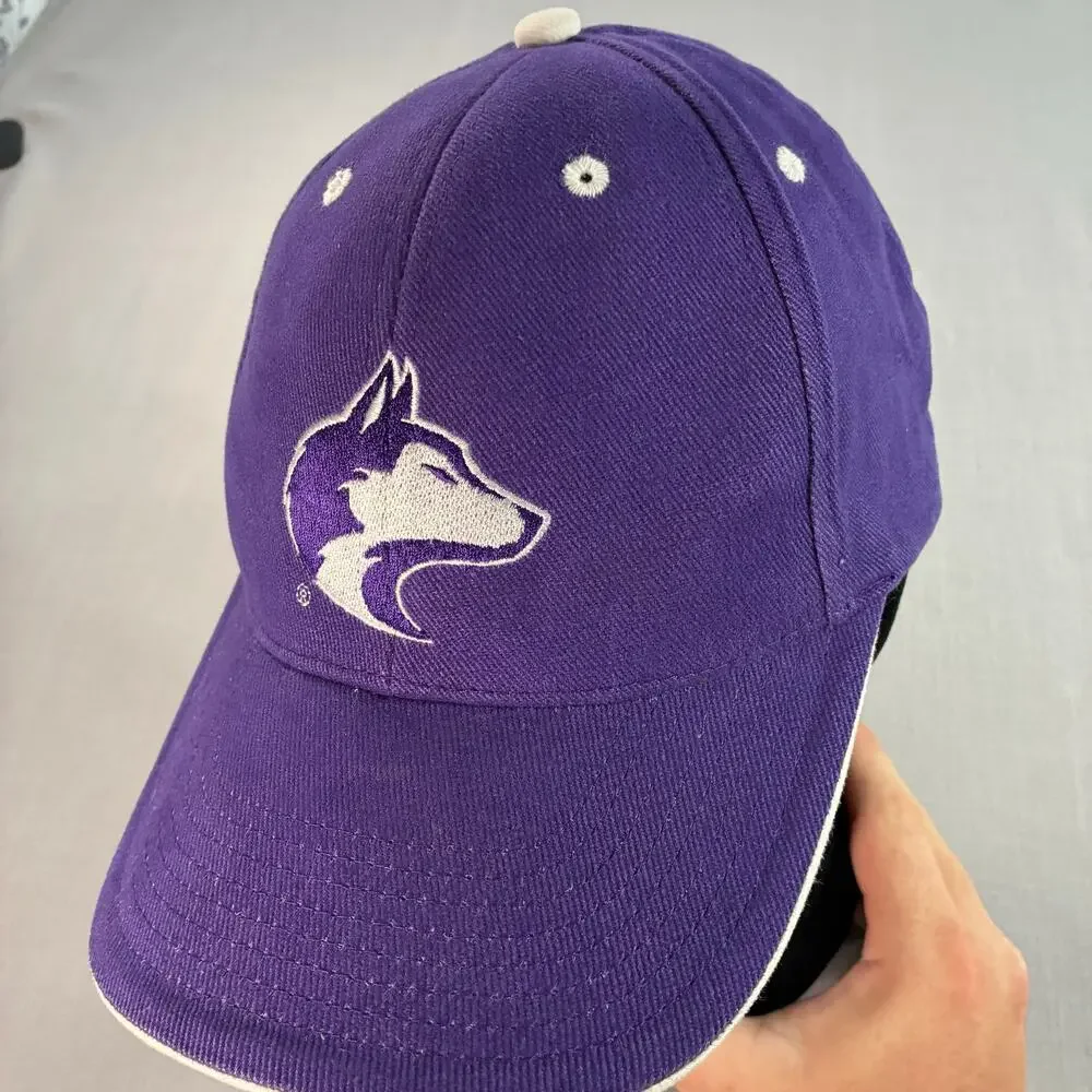 Washington Huskies Purple Hat NCAA Adjustable Strapback Cap Bigatures
